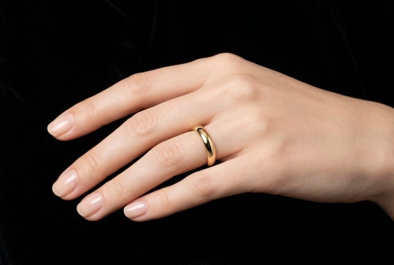 Cartier 1895 Trauring Ring Breite 4,0 mm in 750er Gelbgold Größe 59 