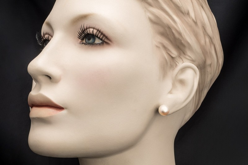 Tiffany & Co. Südsee Perlen Ohrstecker Signature 9,5-10 mm Weißgold 750 