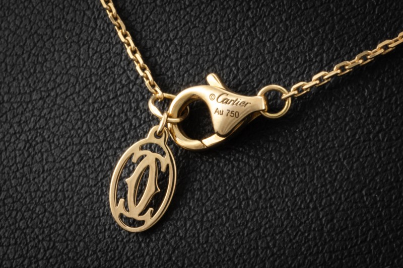 Cartier d'Amour Collier Mini Modell mit Diamant in 750er Gelbgold 