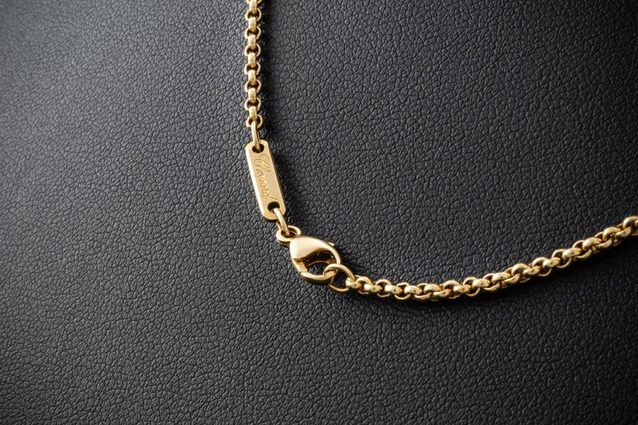 Chopard Collier Happy Diamonds Herz Love Kette Diamanten in Gelbgold 750 
