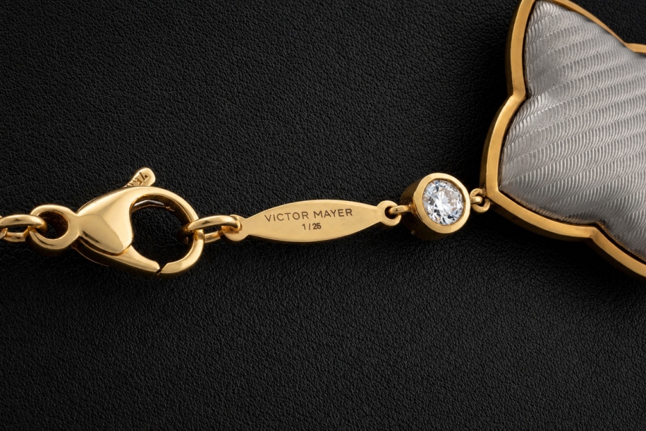 Victor Mayer Collier Heloise 1/25 Limitiert Diamanten Gelbgold Weißgold 