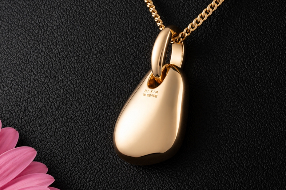 Wempe By Kim Collier Liebe: Tempus Fugit Amor Manet Gold 750 mit Diamant 