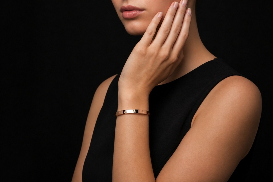 Cartier Love Armreif Armband Klassisches Modell in Gelbgold 750 Größe 18 