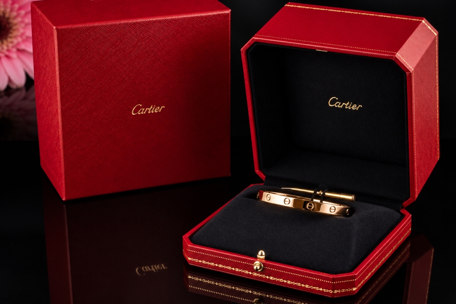 Cartier Love Armreif Armband Bracelet in 750er Roségold Größe 18 OVP 
