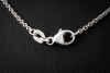 Al Coro Herz Collier Kette mit Anhänger mit Diamanten in 750er Weißgold 