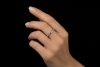 Eleganter Wempe  Memoire Ring mit Diamanten in 750er Weißgold Größe 59 