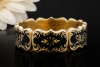 Antiker Trauerring John Taylor 1846 Ring Schwarz Gold in Gelbgold 750 