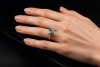 Pomellato Nudo Ring Classic Himmelblauer Topas in Rosegold 750 Full Set 