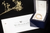 Wellendorff Ring Memoire Brillant Julia Diamant Drehring Gelbgold 56 OVP 