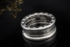BVLGARI B.zero1 Ring 3-Band Modell beweglich in 750er Weißgold Größe 51 