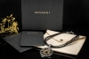 BVLGARI Tondo Sun Collier XL Kette mit Anhänger Sonne Gold 750 Full Set 