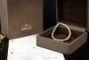 Wellendorff Armband Prinzesse Seidenkordel mit Diamant in 750er Weißgold 
