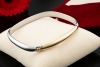 Cartier Armreif Love Motiv Acier et Or Eckige Form 750er Gold und Stahl 