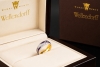 Wellendorff Ring Purpurkuss Lila Drehring Diamanten in Weißgold Full Set 