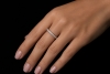 Etincelle de Cartier Ring Memoire Trauring Platin mit Diamanten Full Set 