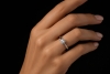 Tiffany & Co Solitär Ring Setting Diamant 0,55 Ct in Platin I love u Set 