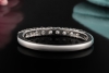 Tiffany & Co Forever Halbmemoire Ring mit 9 Diamanten in 950er Platin 51 
