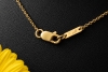 Carrera y Carrera Collier Emperatriz Blume mit Diamant in 750er Gelbgold 