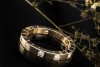 Cartier Lanières Ring Memoire 10 Diamanten Brillanten in 750er Gelbgold 