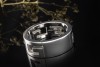 Gucci Ring Bandring Gucci Logo Breites Modell Größe 55 in 750er Weißgold 