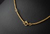 Collier Goldene Hand mit Perle und Diamanten Kette mit Anhänger Gelbgold 