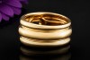 Chopard Happy Diamonds Vintage Ring Herz mit Diamanten in 750er Gelbgold 