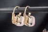 Pomellato Ohrringe Ohrstecker Nudo Classic mit Rosenquarz in 750er Gold 