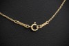Tiffany Collier Kette Open Heart Elsa Peretti Herz 5 Diamanten Gold 750 