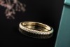 Tiffany & Co. Soleste Offener Eternity Ring Ehering 750er Gelbgold Gr 50 