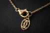 Cartier d'Amour Collier Mini Modell mit Diamant in 750er Gelbgold 