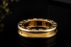 BVLGARI B.zero1 1-Band Ring Klassisch in 750er Gelbgold Größe 50 OVP 