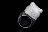 Ring PANDA Tier Motiv 750 Weißgold mit 8,88 Ct. Brillanten 