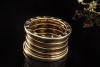 BVLGARI B.zero1 4-Band Ring beweglich in 750er Gelbgold Neuwertig Gr. 54 