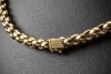 Cartier Collier Vintage Halskette anschmiegsam in 750er Gelbgold 42,5 cm 