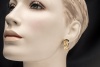 Cartier Ohrringe C de Cartier Clip Ohrstecker geflochten in Gelbgold 750 