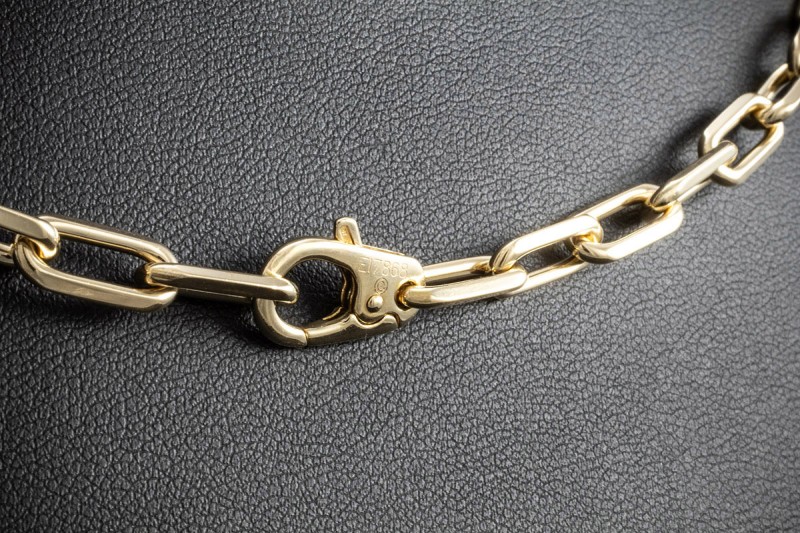 Cartier Kette Collier Spartacus 57 cm Damen und Herren in Gelbgold 750 