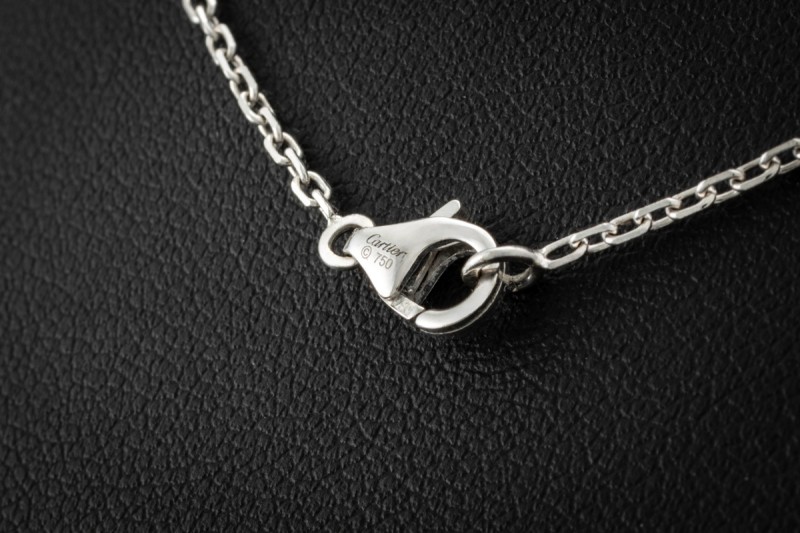 Hearts of Cartier Herz Collier Anhänger mit Diamanten in 750er Weißgold 