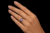 BVLGARI Mediterranean Eden Seltener Chalzedon Cabochon Ring Gelbgold 750 