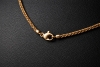 Baume & Mercier Collier 80 cm Diamant Anhänger in 750er Gold dreifarbig 