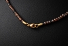 Diamantcollier 42 Carat braune & schwarze Diamanten Südseeperle Gold 750 