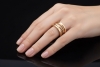 BVLGARI B.zero1 4-Band Ring Sonderedition Zaha Hadid 52 in Roségold 750 
