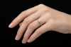 Tiffany & Co Solitär Ring Setting mit Diamant 0,38 Ct in Platin Full Set 