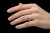 Cartier Klassischer Solitär Ring 1 Diamant Brillantschliff Gelbgold 750 