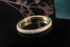 Tiffany & Co. Soleste Offener Eternity Ring Ehering 750er Gelbgold Gr 50 