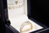 Wellendorff Ring Sternennacht Diamanten Drehring Gelbgold Weißgold 750 