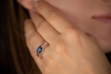 Piaget Ring mit Iloith und Diamant Massive Arbeit in 750er Weißgold 