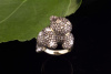 Koala Tier Motiv Ring in 750er Gold mit feurigen Brillanten 