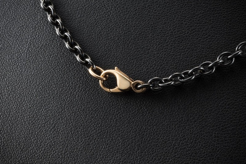 SÉVIGNÉ Collier Kette mit Anhänger Jungfrau Maria / Aloisius von Gonzaga 