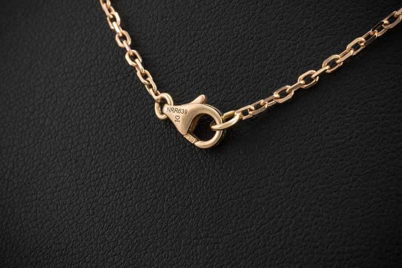 Cartier Trinity Collier Anhänger Mittleres Modell mit Diamanten Full Set 