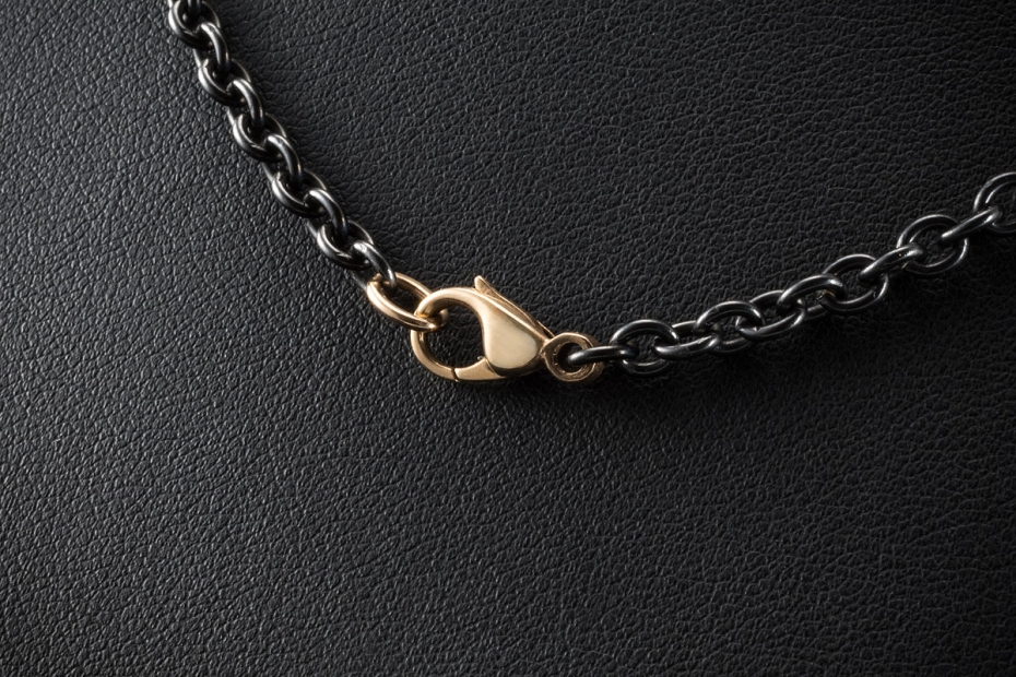 SÉVIGNÉ Collier Kette mit Anhänger Jungfrau Maria / Aloisius von Gonzaga 